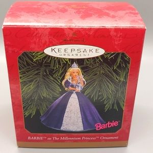 NIB Hallmark Keepsake Ornament Barbie as the Millennium Princess